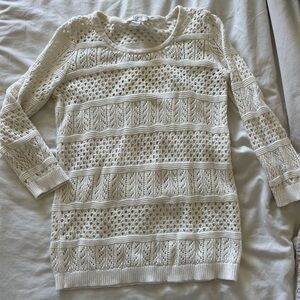 Vintage LOFT Cream boho knit